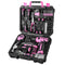 DEKO 126 Piece Tool Set with 8V Cordless Drill