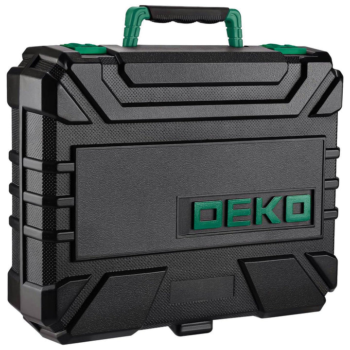 126 Piece Tool Set with 8V Cordless Drill - DEKOTOOLS STORE