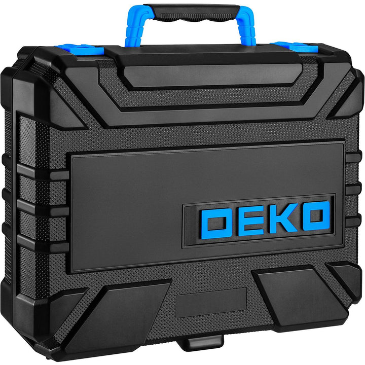 126 Piece Tool Set with 8V Cordless Drill - DEKOTOOLS STORE