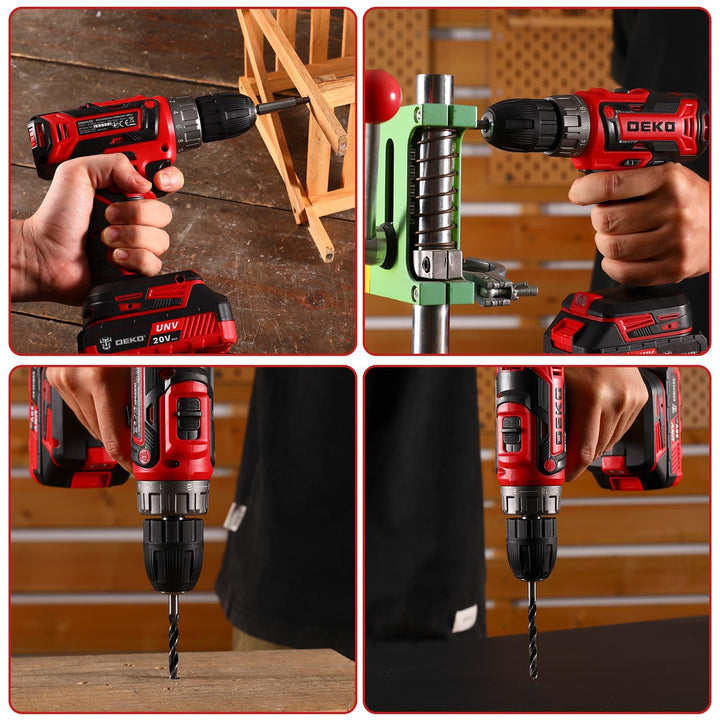 20V Cordless Drill Kit with Battery & Charger - DEKOTOOLS STORE