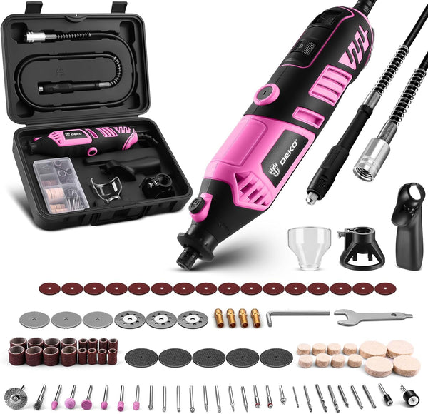 Deko 170W Power Rotary Tool Kit with Accessories